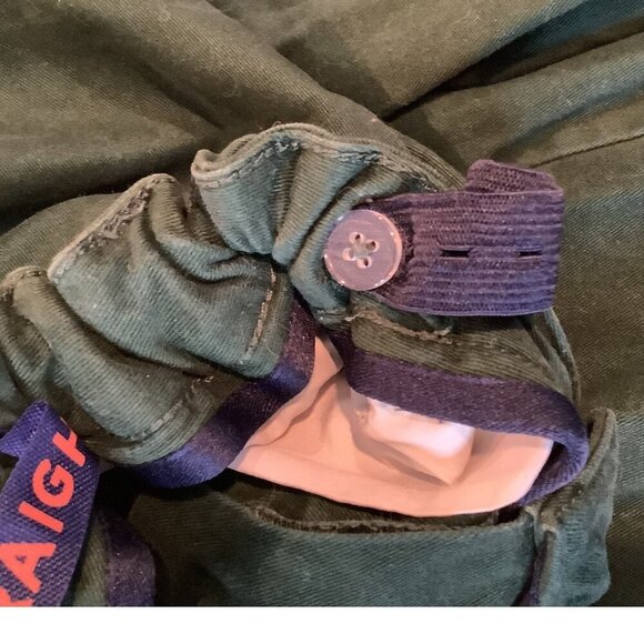 French Toast Straight Uniform Pants Adjustable Waist Green Size 8 Girls Lot Of 3 - Picture 6 of 10